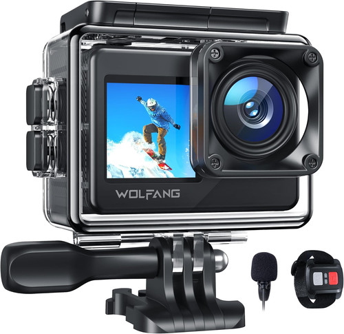 Wolfang action camera 30fps - camera, 4k