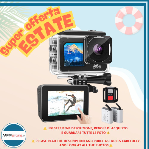 Action camera ultra hd - 5k,