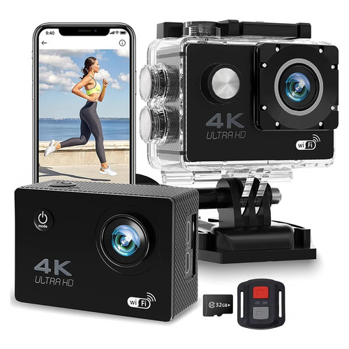 Action camera ultra wifi - action,